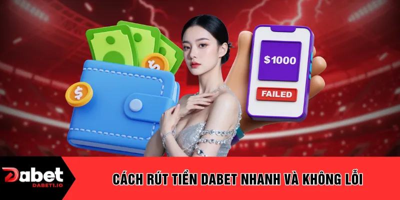 Cách rút tiền DABET nhanh và không lỗi